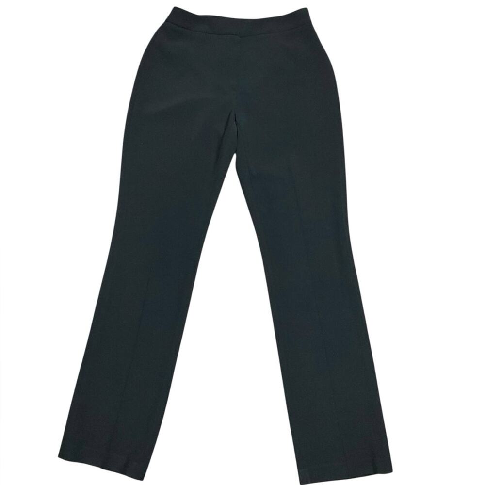 INC International Concepts Black Straight Leg Pants Size 2 EUC